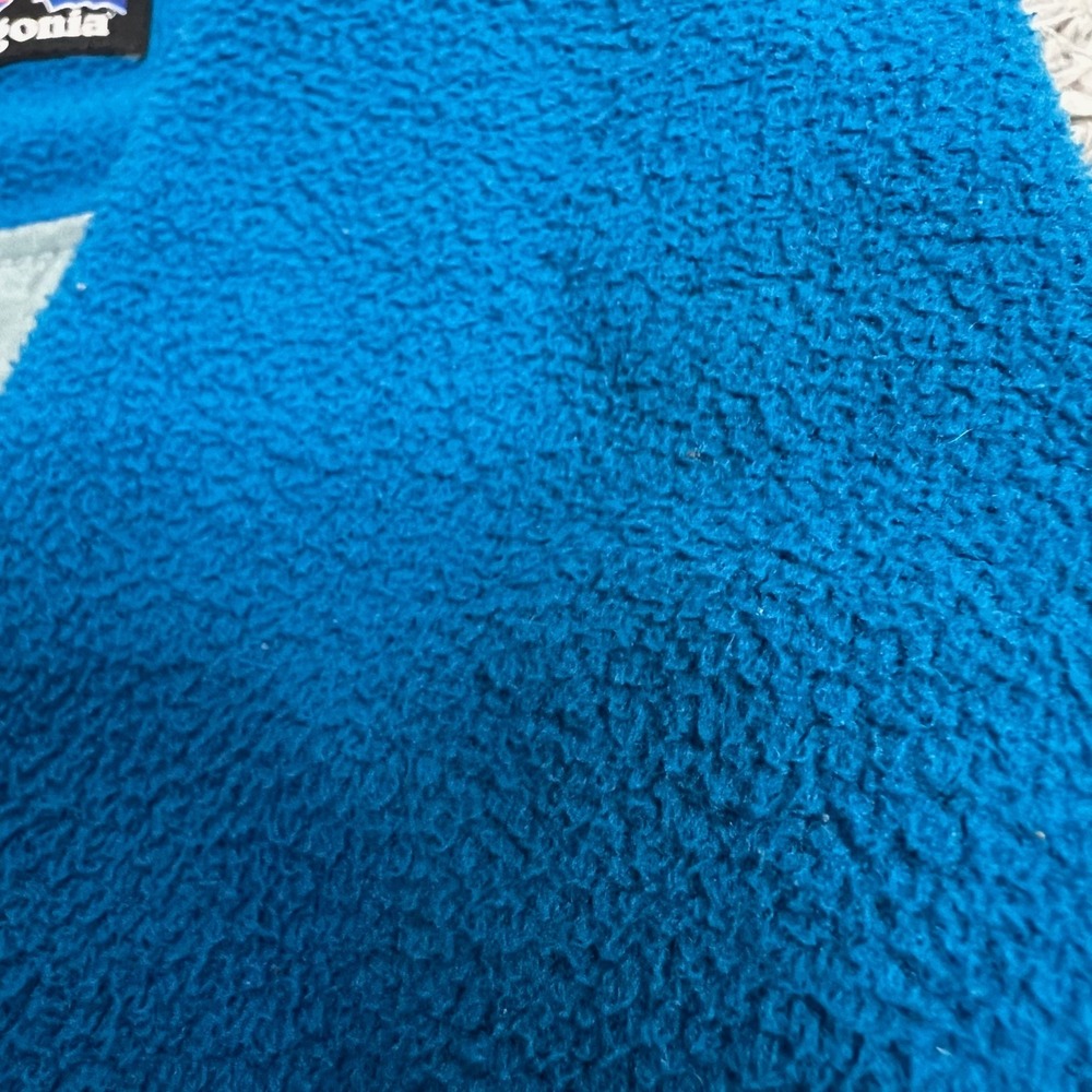Patagonia Toddler Micro D Snap-T Full Zip Fleece Jacket 4T Blue 60155 - Picture 11 of 13